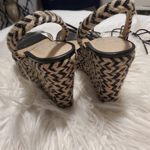 Mix #6 jute and plastic wedge sandal - Picture 7 of 7